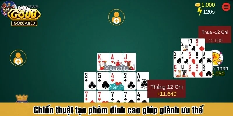 Chiến thuật nâng cao để thắng bền khi chơi phỏm
