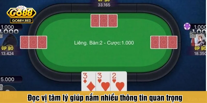 Đọc vị tâm lý giúp nắm nhiều thông tin quan trọng